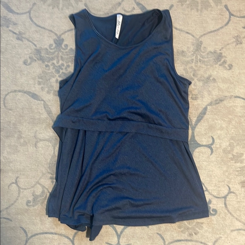 Latched Mama Blue tank top